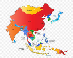 This activity is a great way to teach children about asia, the largest of the world's continents. Asia Pacific East Asia Vector Graphics World Map Png 1634x1317px Asiapacific Area Asia Blank Map East