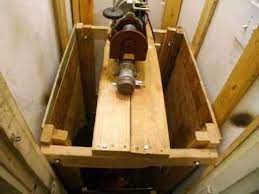 A Simple Homemade Elevator Built For Under 500 00 House Lift Dumb Waiter Modern House Plans