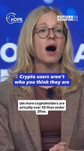 Crypto users aren’t who you’ve been told they are., In this clip from  #HOPEGlobalForums, Ali Tager, VP of Communications at the National  Cryptocurrency Association, breaks down who’s actually using ...