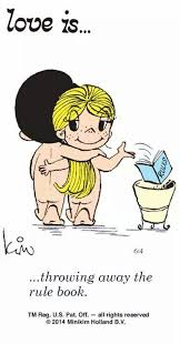 Love Is Throwing Away The Rule Book Liebe Und Online Comics