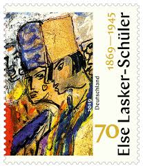 She was one of the few women affiliated with the expressionist movement. Bundesfinanzministerium 150 Geburtstag Else Lasker Schuler