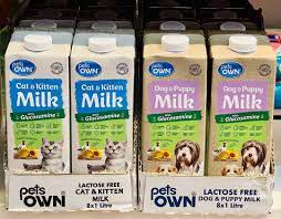 Pets Own Lactose Free Milk With Glucosamine 1l Pet Supplies Pet Food On Carousell