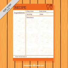Jetzt rezept word vorlagen herunterladen. Vorlage Rezept