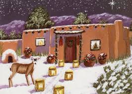 It creates a window into a scene. Southwest Christmas Cards Note Cards Southwest Postcards