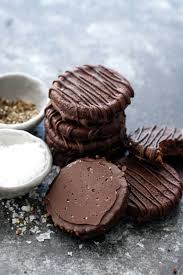 Chocolate Salt Pepper Sable Cookies Love And Olive Oil Recipe Sable Cookies Cookie Recipes Stuffed Peppers