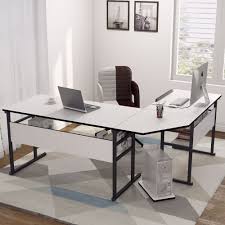 Not Just A Computer Desk Office Desk Can Also Be A Drawing Table Manager Desk Study Table Gaming Desk Laptop In 2020 Bookshelf Desk L Shaped Desk Office Computer Desk