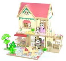 Fistuff Sylvanian Families Decorated House Vintage Bakery Figures Lots Mini Casitas Familias Sylvanianas Casitas De Munecas