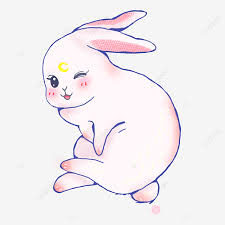 Cute seamless pattern watercolor cartoon bunny with pink wings. Cartoon Drawing Moon Red Rabbit Free Buckle Illustration Cartoon Bunny Free Buckle Illustration Pink Cartoon Bunny Free Buckle Illustration Png Transparent Clipart Image And Psd File For Free Download