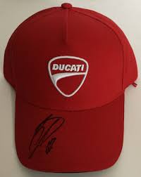 Pecco Bagnaia Signed Cap Ducati MotoGP Autograph Francesco 1