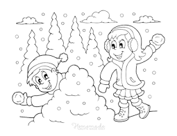 Preschool winter coloring pages are a fun way for kids of all ages to develop creativity, focus, motor skills and color recognition. 80 Best Winter Coloring Pages Free Printable Downloads