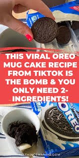 This Popular Oreo Mug Cake That Went Viral On Tiktok Proves That Anyone Can Make A Cake In Minutes Thi Chocolate Cake Recipe Easy Easy Chocolate Cake Mug Cake