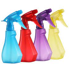 Amazon Com Pack Of 4 8 Oz Empty Plastic Spray Bottles Spray Bottle For Hair Attractive Vibrant Colors Multi Purpose Use Durable Bpa Free Material Beauty