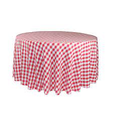 Shop our selection of wholesale linens in polyester, satin, organza, and more at eventswholesale.com. 108 Inch Checkered Red Polyester Tablecloths Gingham Plaid Your Chair Covers