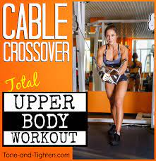 Cable arm exercise guide cable bench press adjust seat back to fit your range of motion. Cable Machine Upper Body Workout Tone And Tighten