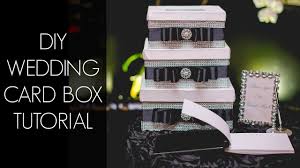 Decorate the boxes to resemble a wedding cake. Diy Wedding Card Box Youtube