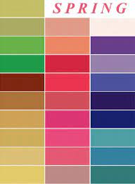 Color Me Beautiful Spring Color Palette Winter Color Palette Color Me Beautiful