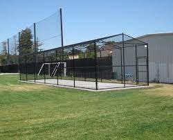 Chain Link Batting Cage Backyard Baseball Batting Cages San Francisco Baseball