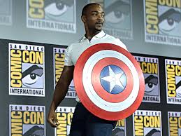 Round captain america shield tutorialk ok here we gok first you will need to purchase a 26 traditional flexible then i turn the lights out turn on the black light and paint it again with uv reactive black light paint… Anthony Mackie Says Playing Captain America As A Black Man Is Very Emotional