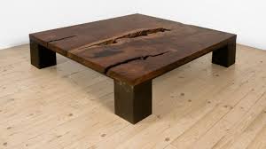 table basse design en bois fonce kong par uhuru design modern rustic furniture unique wood furniture coffee table wood