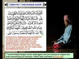 Assalamu'alaika aiyuhan nabiyu warahmatullayhi wabarakatuh. Bacaan Tahiyyat Tasyahhud Akhir Youtube