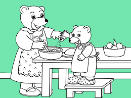 Coloriage enfants > coloriages heros > coloriage ours brun. Diaporama 20 Coloriages Petit Ours Brun