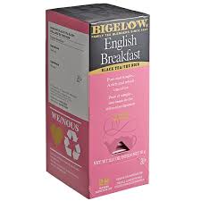 The most common english tea bags material is ceramic. Bigelow English Breakfast Tea Bags 28 Box
