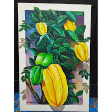 Kumpulan lukisan buah buahan 3d. Lukisan 3d Objek Buah Ukuran 40x60xm Shopee Indonesia