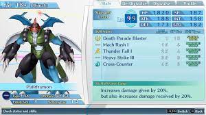 Paildramon - Digimon - Digimon Story: Cyber Sleuth Hacker's Memory &  Complete Edition - Grindosaur
