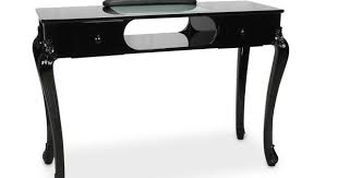 Victorian Manicure Table Black Or White Manicure Table Spa Furniture Luxury Nails