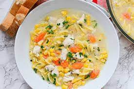 Chicken corn noodle soup crock pot