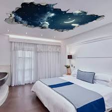 Night Sky 3d Effect Ceiling 3d Wallpaper 3d Wall Decals Etsy In 2020 3d Wall Decals 3d Wallpaper 3d Wall Art