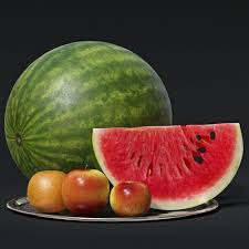 Watermelon And Fruits 3d Model Watermelon Fruit 3d Model