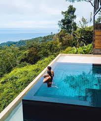 Would You Like A Private Infinity Pool With Your Rainforest Ocean View Incredible Jeremyaustiin At Kuradesignvillas Costa Ocean House Hotel Pool Pool