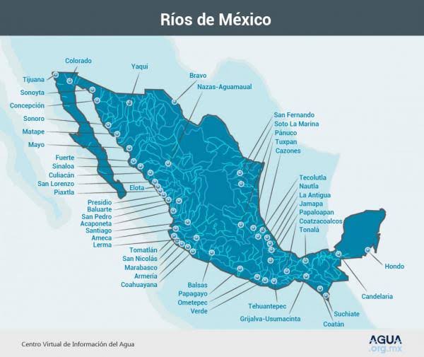 Resultado de imagen para rios de mexico"