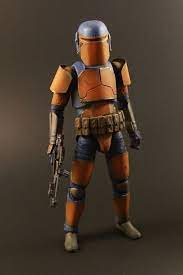 Old Republic Mandalorian Star Wars Custom Action Figure Star Wars Action Figures Star Wars Commando Star Wars Figurines