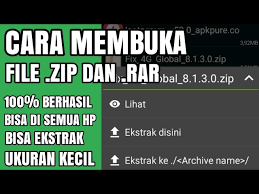 Files archiver rar zip unzip files. Cara Membuka File Rar Dan Zip Di Hp Android Youtube