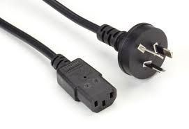 6 5 Int Power Cord As 3112 To Iec 60320 C13 Black Box