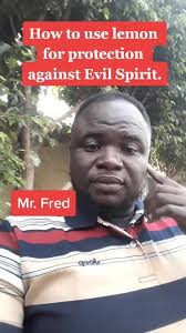 How to use lemon for protection against Evil Spirit#fypシ #goviral #gha...