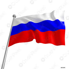 Flagget ble brukt til sjøs av det russiske militæret fra ca. Russische Flagge Foto Vorratig Crushpixel