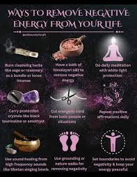 Protection and negative energy removal