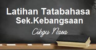 Semua kata ganda separa terdiri daripada kata nama. Kata Ganda Separa Duniaku Nasa2k