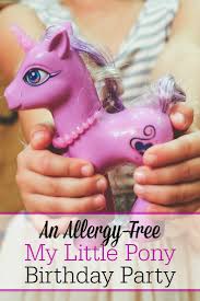 If you also want birthday status for your facebook and whatsapp and share is with you friends also. An Allergy Free My Little Pony Birthday Party