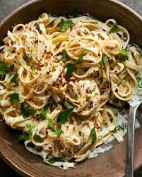 Nyt Cooking On Instagram Here S A No Recipe Recipe For Fettuccine With Ricotta And A Fistful Of Mint Via Samsifton Nyt Cooking Mint Recipes Fettuccine