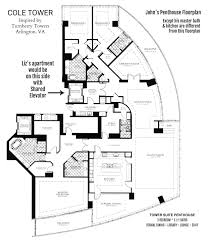 John S Tower Suite Penthouse Inspired By The Tower Suite Of Turnberry Towers Arlington Va Penthouse Grand Foyer Floor Plans