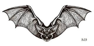 The nightmare before christmas font has been downloaded 332,781 times. Gothic Bat By Slayersyrena Bat Tattoo Knee Tattoo Tattoos