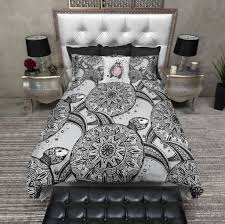 Black And Cream Bedding Set Tribal Sea Turtle Bedding Duvet Bedding Sets Bedding Sets Luxury Bedding