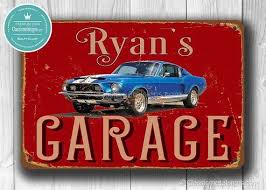 Personalized Garage Sign Customizable Garage Signs Vintage Etsy In 2020 Custom Garage Signs Garage Signs Shop Front Signs