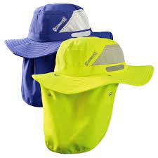 Enhanced Visibility Cooling Ranger Hat W Roll Up Neck Shade Moisture Wicking Shirt Cool Stuff Visibility