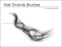 (image by airbrush mode with gimp) please try it while adjusting the direction of the tip. Hair Strands Free Downloadable Brushes 123freebrushes