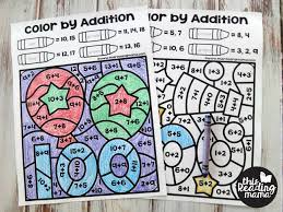 We have free coloring pages pdf format including circus, castle, community helpers, fairytales, playground, christmas, easter, summer, outer space, beach. Color By Addition 100th Day Of School This Reading Mama
